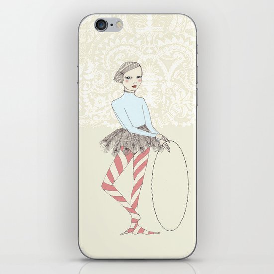 Harlequin Girl iPhone & iPod Skin