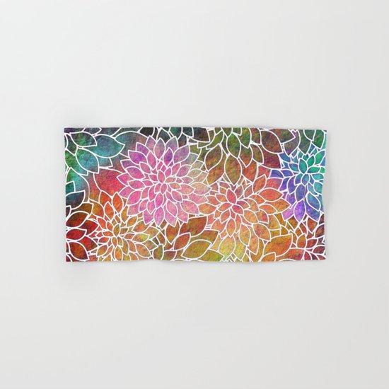 Floral Abstract 6 Hand & Bath Towel
