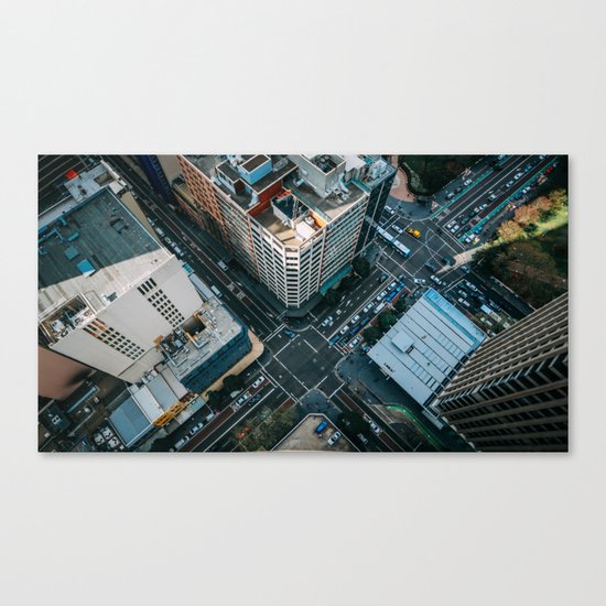 New York City Skyscaper View Canvas Print