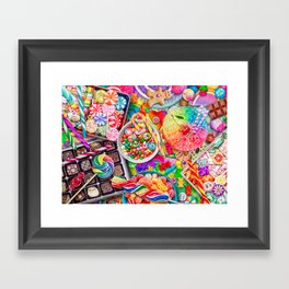 Candylicious Framed Art Print
