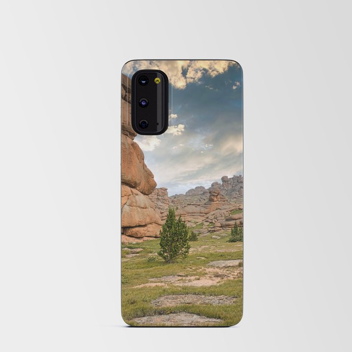 Bizarre Granite Monoliths of the Tarryall Mountains Android Card Case