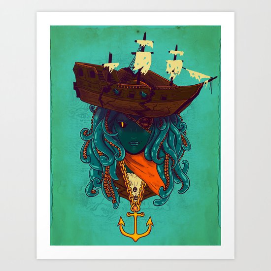 The Bride of Neptune Art Print