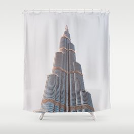 Burj Khalifa Shower Curtain