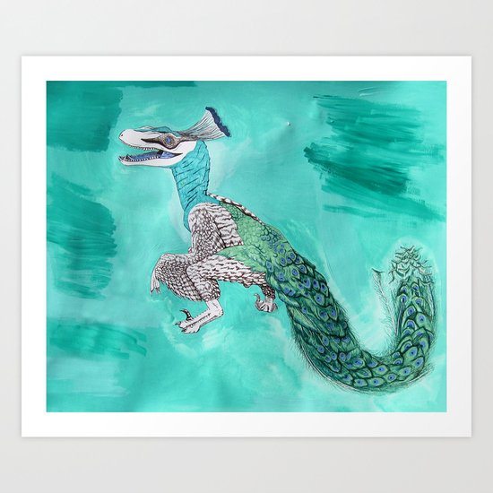 Velocicock Art Print