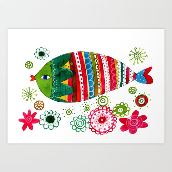 fish Art Print
