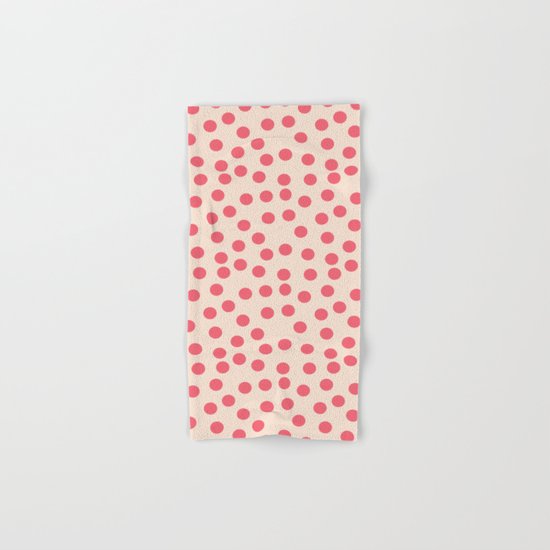 Pink dots Hand & Bath Towel