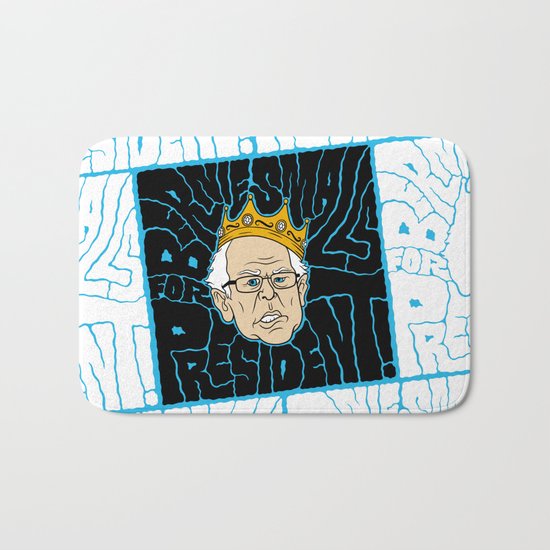 Bernie Smalls for President Bath Mat