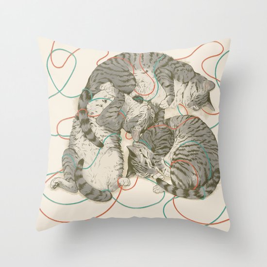 cats Throw Pillow