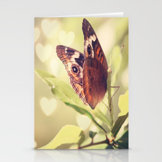 Butterfly Kisses Stationery Cards