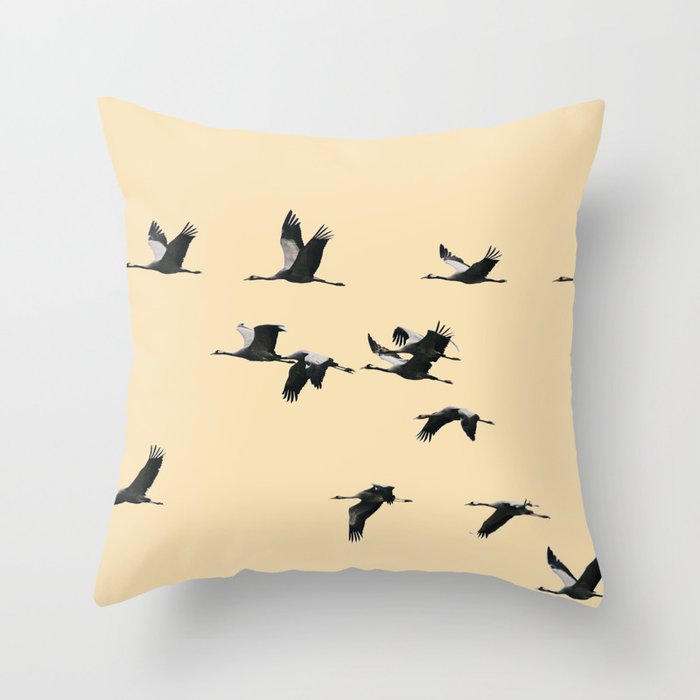 Fly Baby Fly Throw Pillow