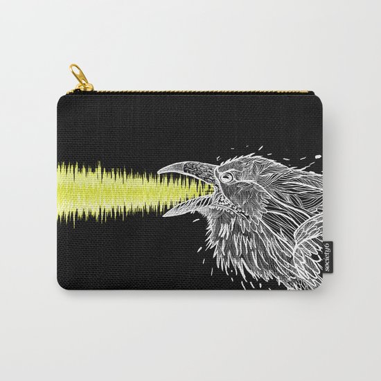 Noise. White Raven. Carry-All Pouch