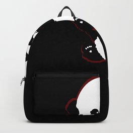 A Cute Small Panda With Red Shadows Backpack