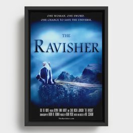 The Ravisher movie poster by Lacy Lambert Framed Canvas