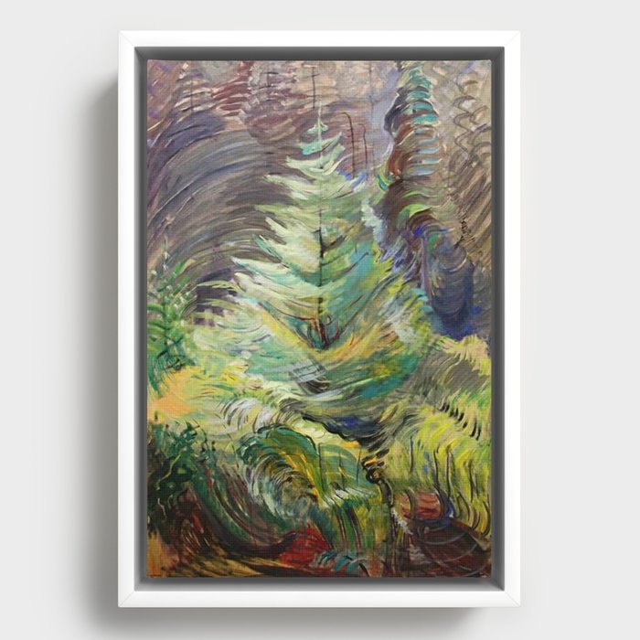 Heart of the Forest - Emily Carr Framed Canvas