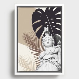 Athena Abstract Finesse #2 #wall #art #society6 Framed Canvas