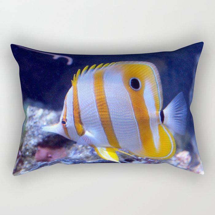 Tropical Fish Rectangular Pillow