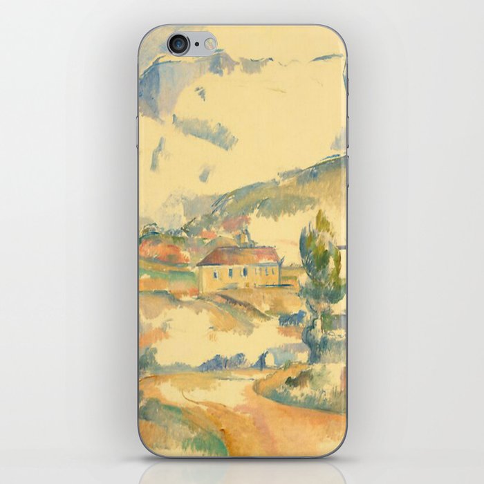 Paul Cézanne Montagne Sainte-Victoire, from near Gardanne iPhone Skin