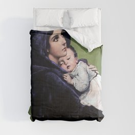 Madonna with Child Comforter
