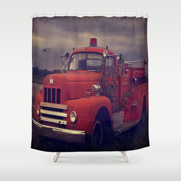 On the Runway Shower Curtain