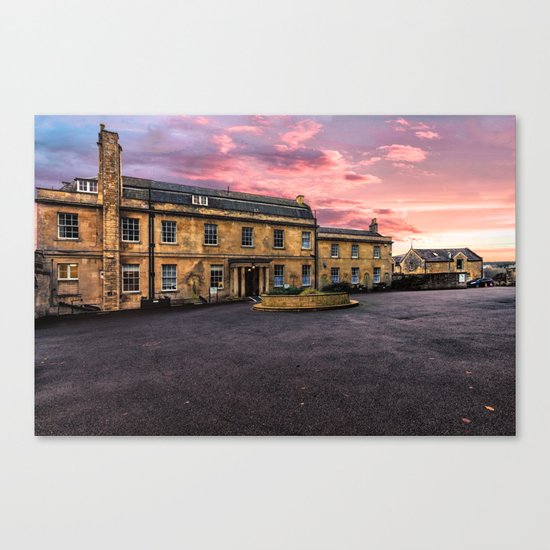 The country House Canvas Print