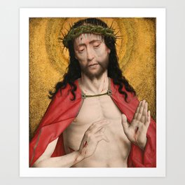 Dirk Bouts, Christ Crowned With Thorns, 1470 Art Print