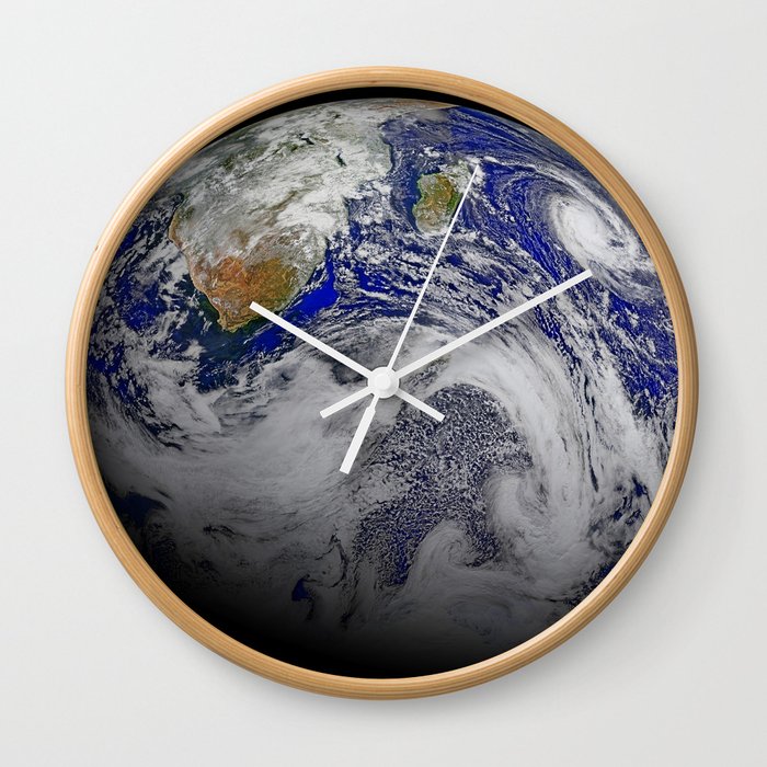 Planet Earth Wall Clock