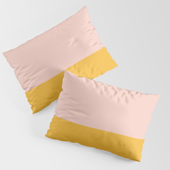 Mustard yellow store pillow shams