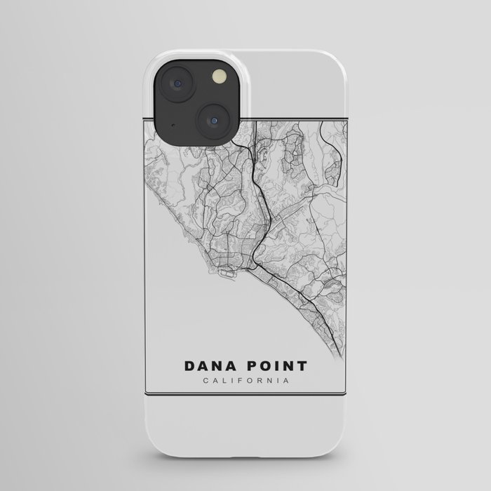 Dana Point Map iPhone Case