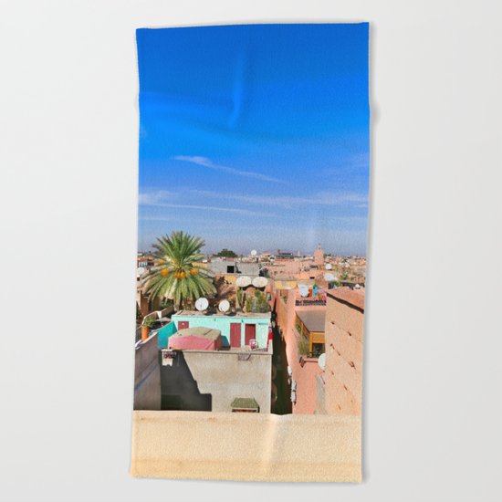Marrakech Beauty Beach Towel