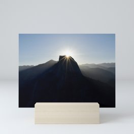 Sunrise over Half Dome Mini Art Print