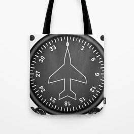Directional Gyro Flight Instruments Tote Bag