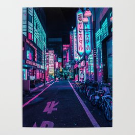 A Neon Wonderland called Tokyo Poster