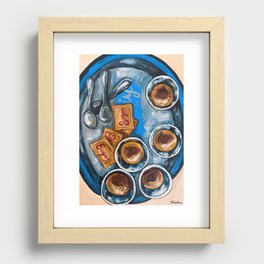 Coffee Time Recessed Framed Print
