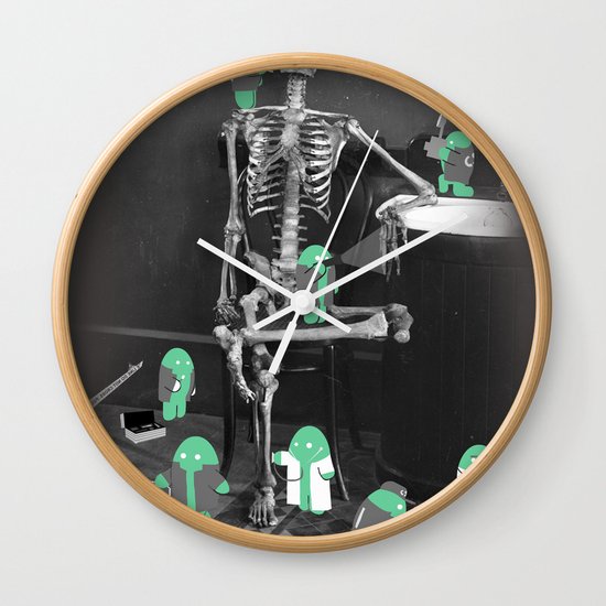 Crime Scene Investigation Wall Clock