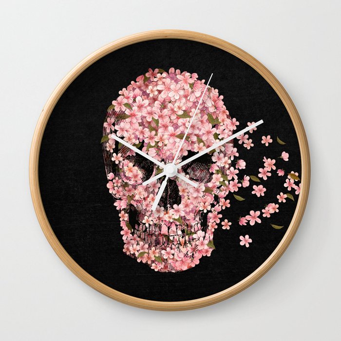 A Beautiful Death Wall Clock