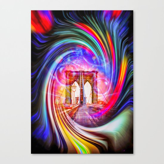 New York Brooklyn Bridge Canvas Print
