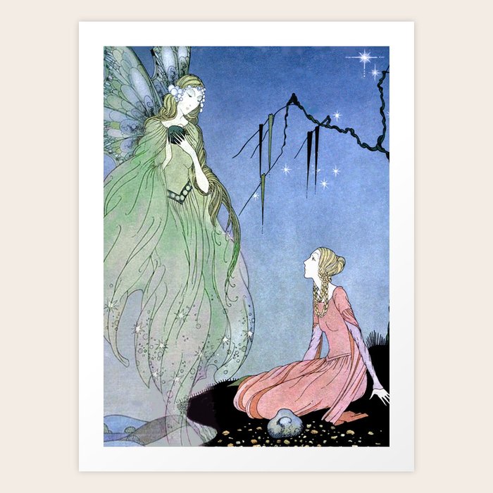 “Old French Fairy Tales” by Virginia Frances Sterrett Art Print by