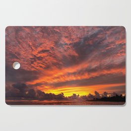 Poipu Sunset 1 Cutting Board