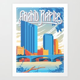 Grand Rapids Art Print