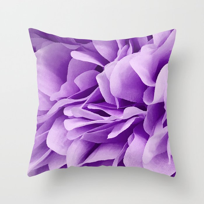 Lavender fluffy pillow deals