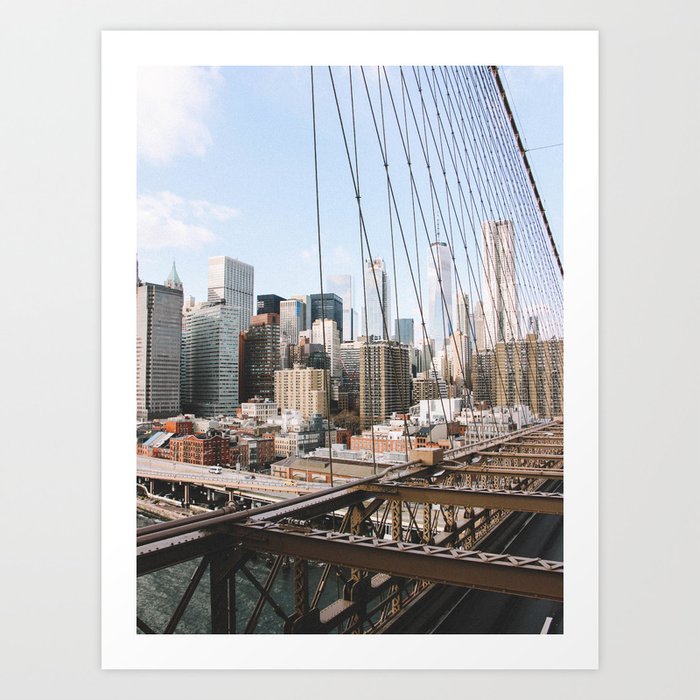 Brooklyn Bridge Views | #1 Art Print