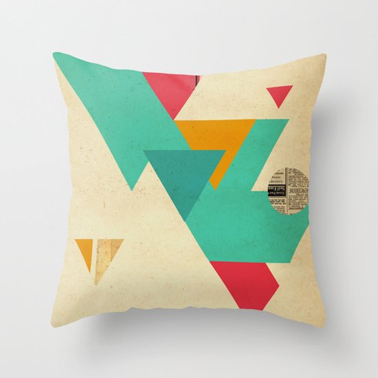 Monster Teeth I Throw Pillow