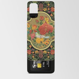 Persian Flower and Nightingale Miniature Android Card Case