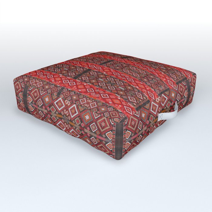 N272 - Traditional Berber Bohemian Geometric Moroccan Fabric Styles Outdoor Floor Cushion