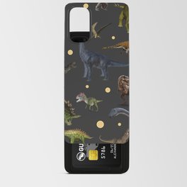 65 MCMLXV Prehistoric Dinosaurs Pattern Android Card Case