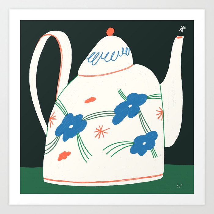 Teapot Art Print