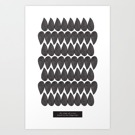 Our Fingertips Art Print