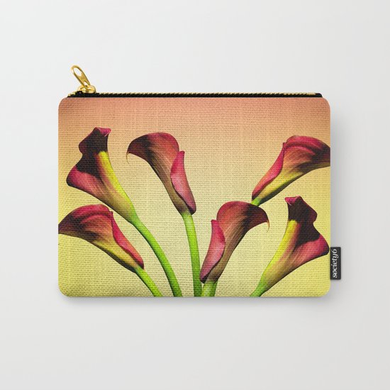 flowers Carry-All Pouch