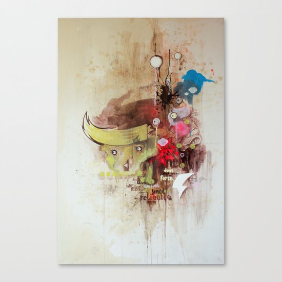 re lie able Canvas Print