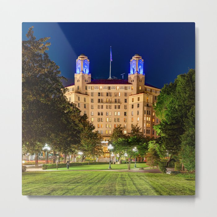 The Arlington Lawn and Resort Hotel at The Blue Hour Metal Print